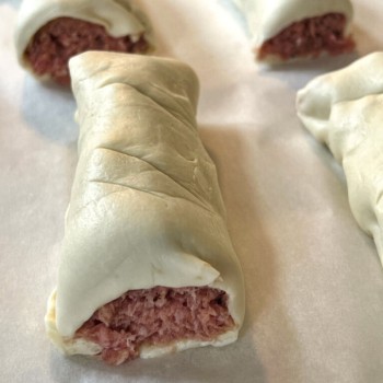 Herb and Garlic Sausage Roll